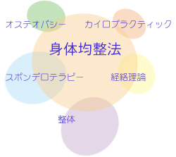 身体均整法と他の手技療法