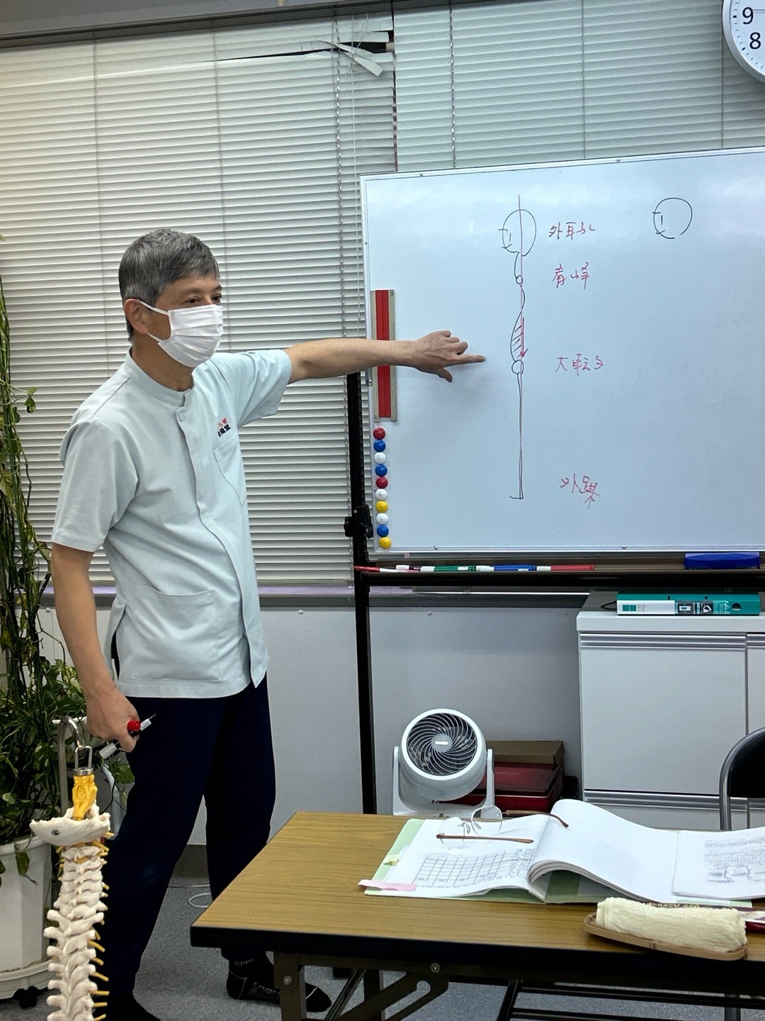 巻き肩・猫背の調整ならお任せ下さい✨姿形操縦法⑶