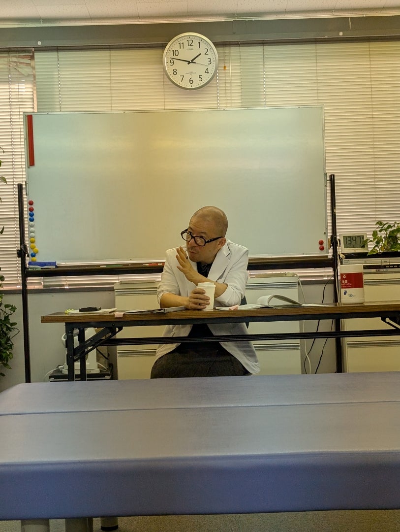 ■腰痛だけじゃない！　学園長による直接指導!